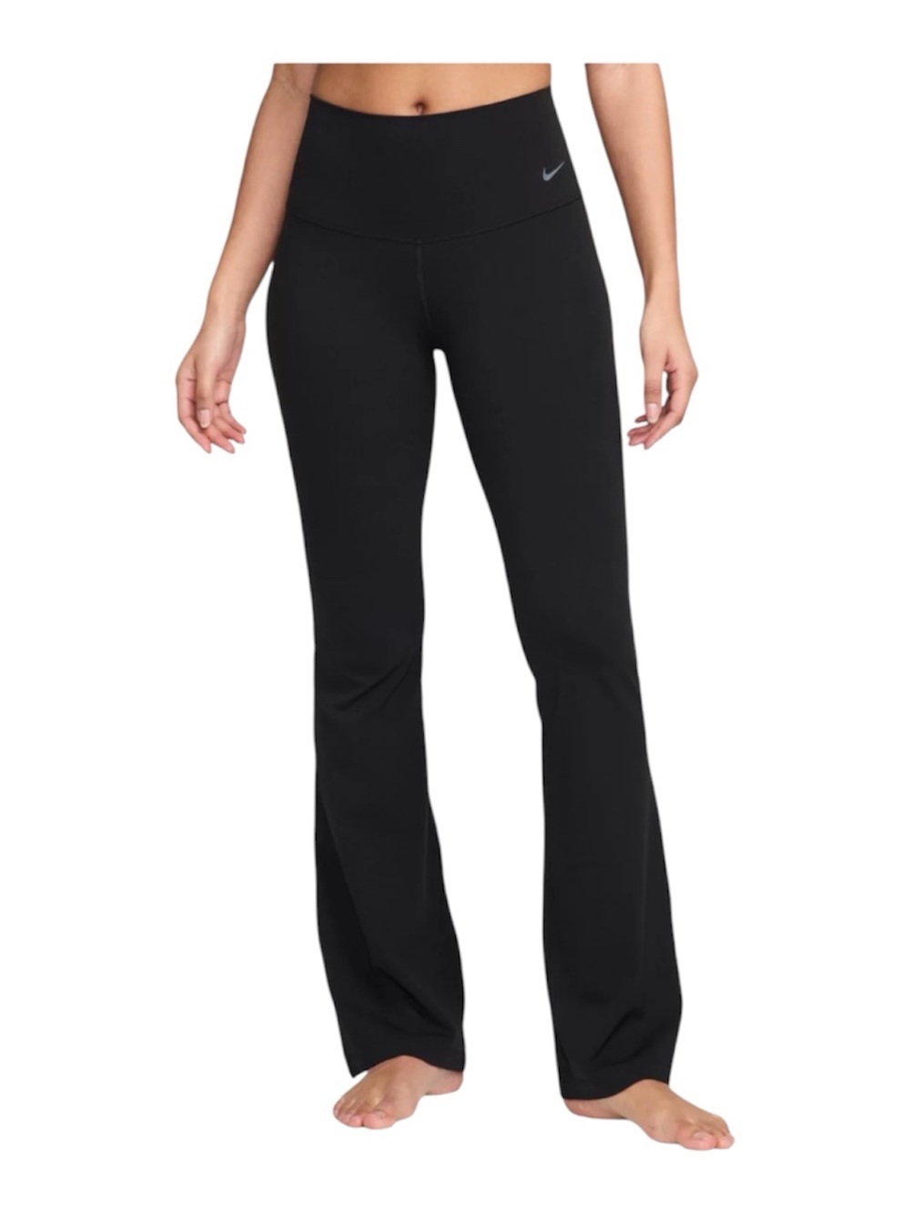 Nike Dri-Fit Black Women's High-Waist Yoga Pants Flare bottoms Size M